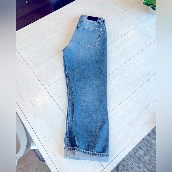 NOEND Denim Eve Straight Crop Jean - Picture 1 of 5